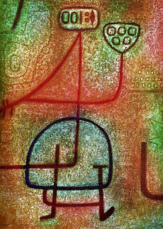 Paul Klee la belle jardiniere Germany oil painting art